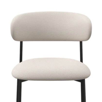 Amalfi - Dining Chair Ivory Fabric