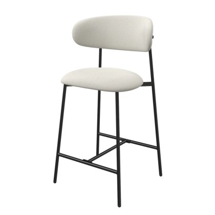 Amalfi - Counter Stool Ivory Fabric Amalfi - Counter Stool Ivory Fabric