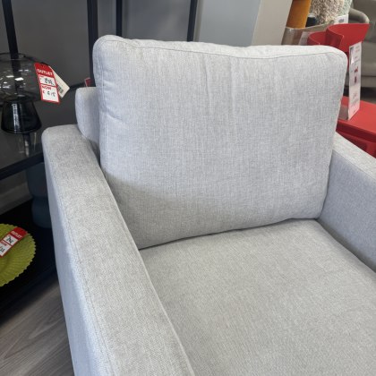Montego Chair - Light Silver Fabric