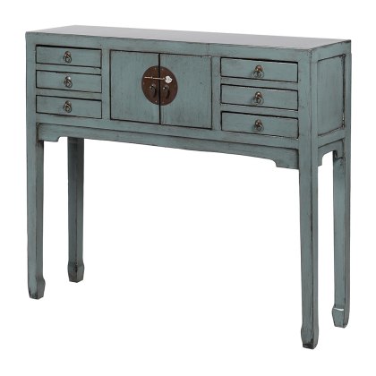 Shanxi 7 Drawer Console Table Shanxi 7 Drawer Console Table