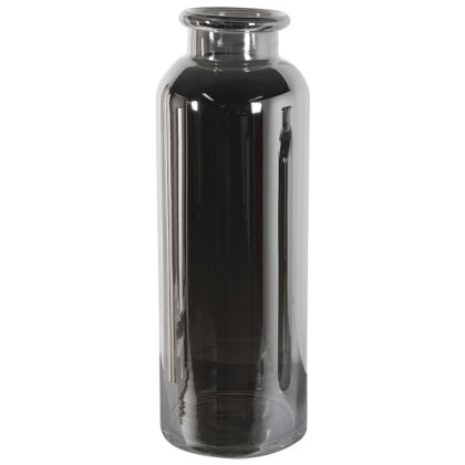Large Smoked Silver Vase Large Smoked Silver Vase