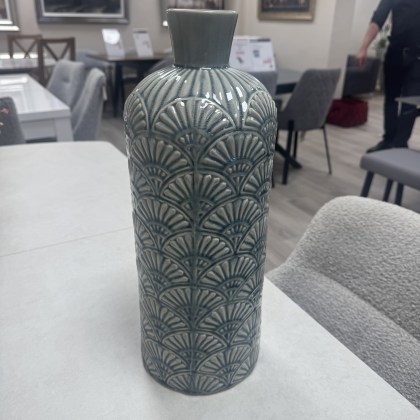 Tall Scalloped Edge Jar Tall Scalloped Edge Jar