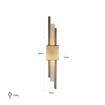 Mylas - Gold Wall Light