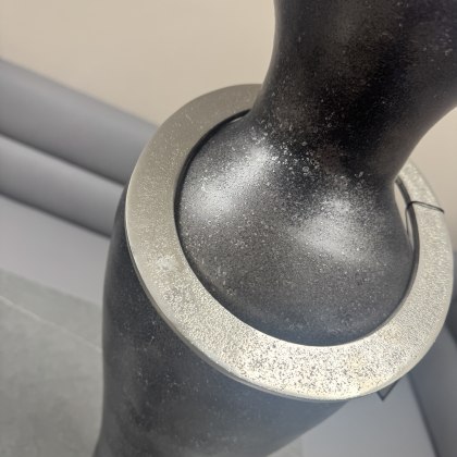 Dyna Marble Glass Vase with Ring Dyna Marble Glass Vase with Ring