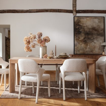 Tivoli - Curved Extending Dining Table