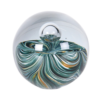 Green Melt Paperweight Green Melt Paperweight