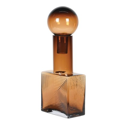 Hazel Cube Glass Bottle Hazel Cube Glass Bottle