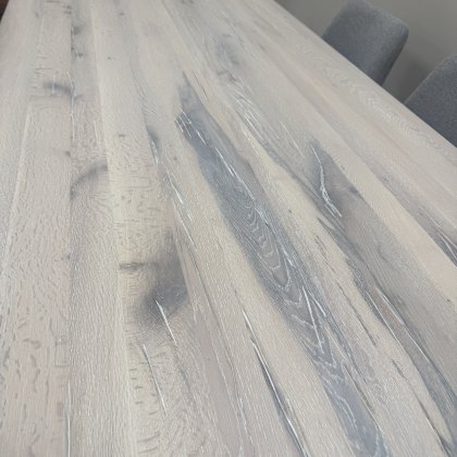 Bodahl - Kansas - Solid Oak Dining Table with X Frame + Bar