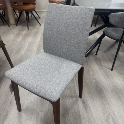 Skovby - SM63 - Set of 4 Walnut and Fabric Chairs