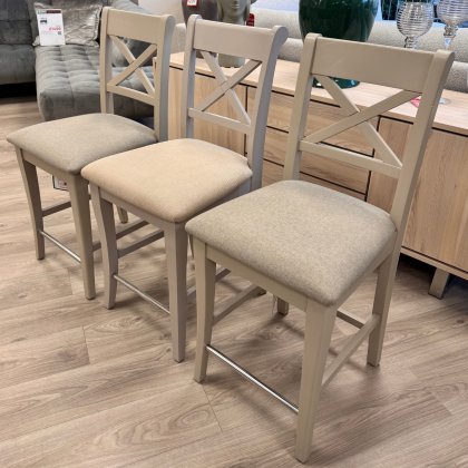 Provence - Set of 3 Barstools - Sold as seen