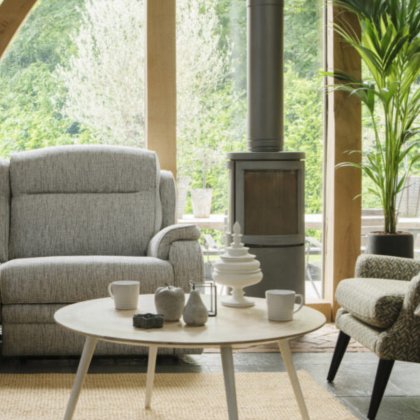 Parker Knoll - Boston 25 - Large 2 Seater Sofa Static & Heat