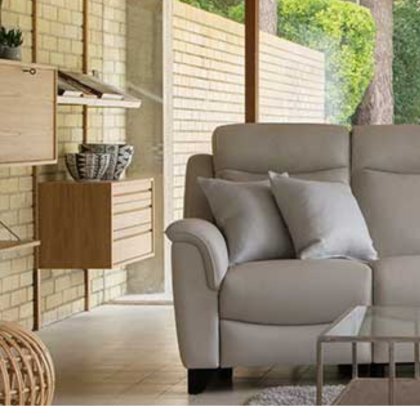 Parker Knoll - Manhattan 25 - 2 Seater Sofa Double Power & Heat Parker Knoll - Manhattan 25 - 2 Seater Sofa Double Power & Heat