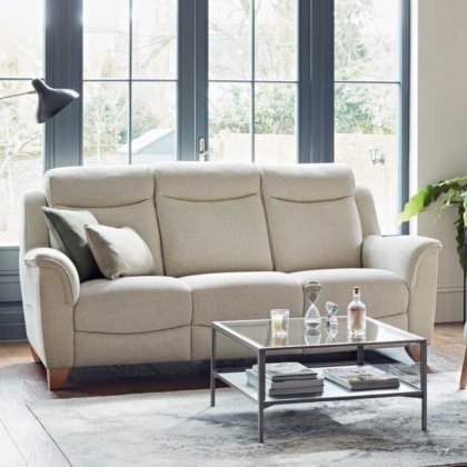 Parker Knoll - Manhattan 25 - 3 Seater Sofa Double Power & Heat