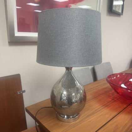 Rachael Grey Glass Table lamp Rachael Grey Glass Table lamp