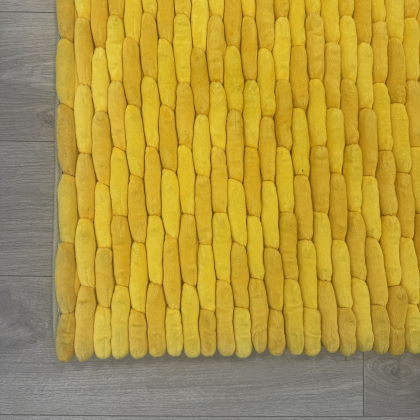 Dreamweavers Cobble - Yellow Rug - 6ft x 4ft Dreamweavers Cobble - Yellow Rug - 6ft x 4ft