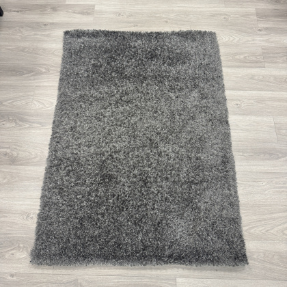 Luna Dark Grey Shaggy Rug