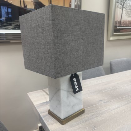 Abella - Marble Cube Table Lamp Abella - Marble Cube Table Lamp