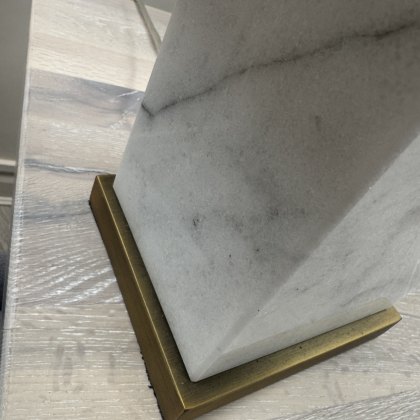 Abella - Marble Cube Table Lamp Abella - Marble Cube Table Lamp