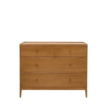 Ercol - Salina 4 Drawer Wide Chest