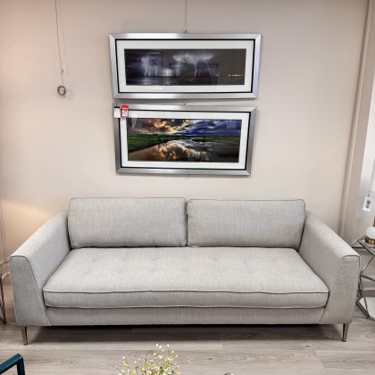 Strata - Large Sofa in Neutral Fabric