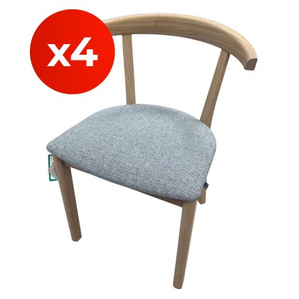 Skovby - SM52 - Set Of 4 Dining Chairs - White Oil Oak