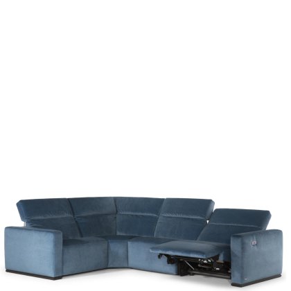Natuzzi Editions - Baltimora - 272+489+291+F52 - LHF Corner with Electric Motion on Right