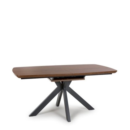 Smart® - Curved Extending Table - Smoked Oak Smart® - Curved Extending Table - Smoked Oak
