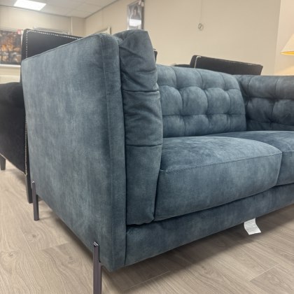 City - Misty Indigo Medium Sofa