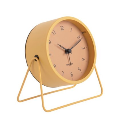 Alarm Clock Stark Iron - Matt Honey Yellow Alarm Clock Stark Iron - Matt Honey Yellow