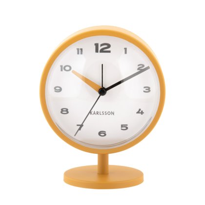 Alarm Clock Brisk Dome - Ochre Yellow