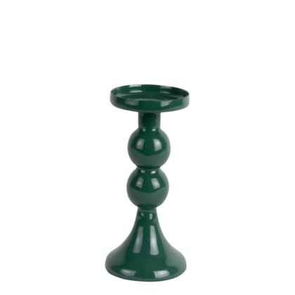 Candle Holder Funky - Medium Retro Green Candle Holder Funky - Medium Retro Green