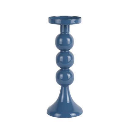 Candle Holder Funky - Large Classic Blue Candle Holder Funky - Large Classic Blue