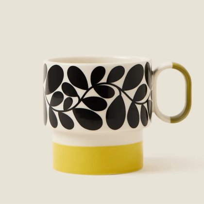Orla Kiely - Sycamore Stripe Mug Yellow