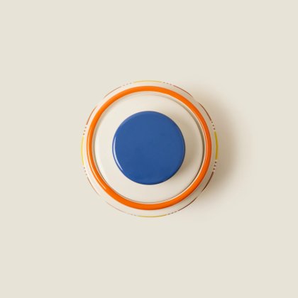 Orla Kiely - Aura Storage Jar Orange