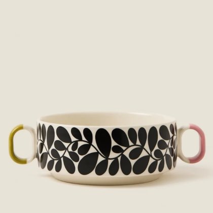 Orla Kiely - Sycamore Stripe Cereal Bowl Black