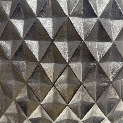 XL Hammered Metal Vase