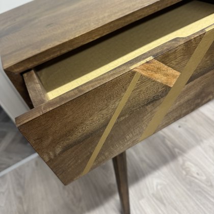 Onyx 2 Drawer Console