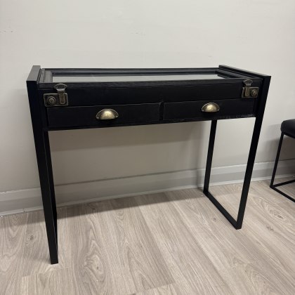 Black - Collectors Console Table Black - Collectors Console Table