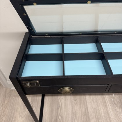 Black - Collectors Console Table Black - Collectors Console Table