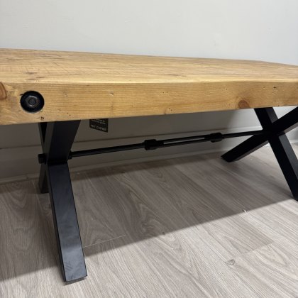 Coffee Table with Metal Tension Base Coffee Table with Metal Tension Base