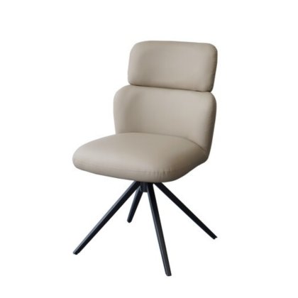 Los Angeles - Taupe Swivel Chair