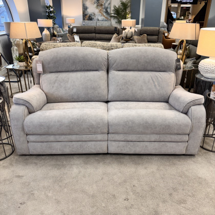 Parker Knoll - Boston - Large 2 Seater Power Recliner Sofa in Hugo Dove