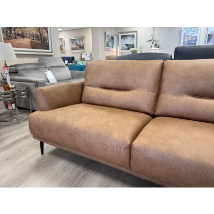 Tacoma - 3 Seater Sofa in Tan Fabric Tacoma - 3 Seater Sofa in Tan Fabric
