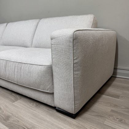Natuzzi Editions - Boston Cornersofa in Minerva White