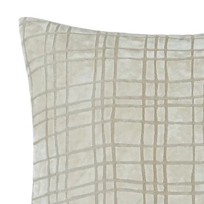 Paul Moneypenny - DrunkPlaid Ivory Cushion