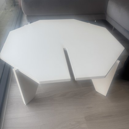 Natuzzi Editions - Octopus - White Coffee Table