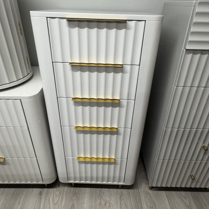Lily - 5 Drawer Tall Chest