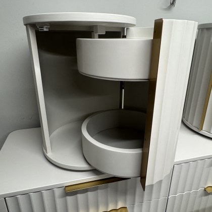 Lily Bedroom - Bedside (left hinge) - Cracked