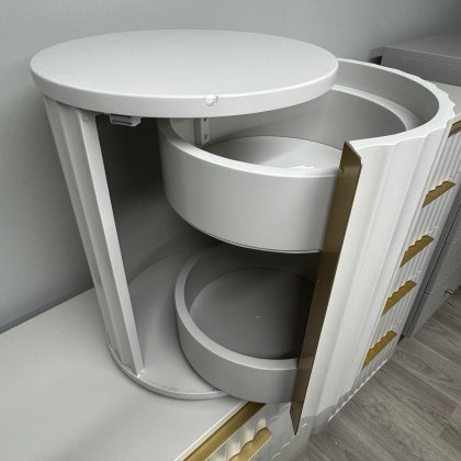 Lily Bedroom - Bedside (left hinge) - Damaged