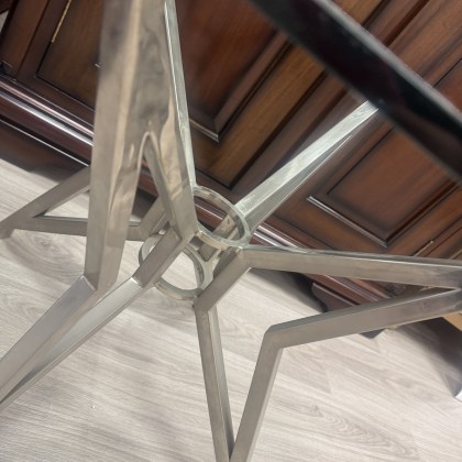Star Shaped - Glass Side Table